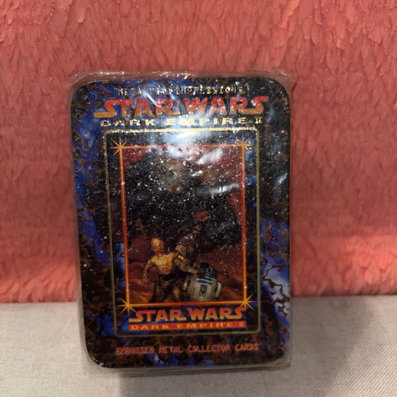 STAR WARS DARK EMPIRE 2 EMBOSSED METAL COLLECTOR CARDS - Picture 2 of 4